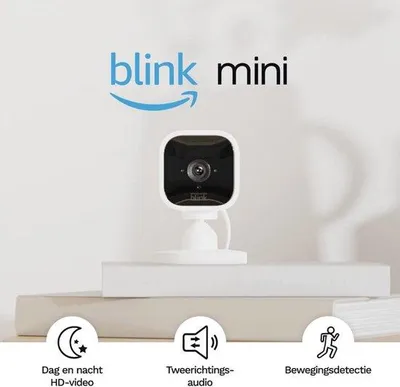Obrázek produktu pro Vnitřní bezpečnostní kamera s rozlišením 1080p HD, nočním viděním, detekcí pohybu a dvoukanálovým zvukem
