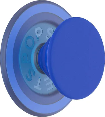 Produktbild von PopSockets, Magnetischer MagSafe-kompatibler PopGrip-Ständer und Griff für Smartphones, Blau