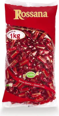 Produktbild von Fida Süßigkeiten Rossana mit creme Geschmack italien Bonbon Lollies 1000g