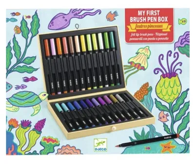 Produktbild von Djeco Bastelset Pinselmarker im Set