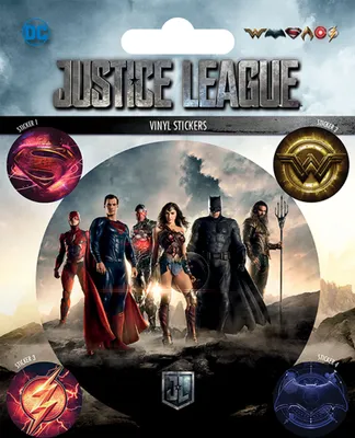 Produktbild von Justice League - Sticker-Sets - Movie