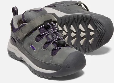 Produktbild von Keen Targhee Low Wp Jüngere Kinder Magnet/Tillandsia Purple Größe EU 27/28