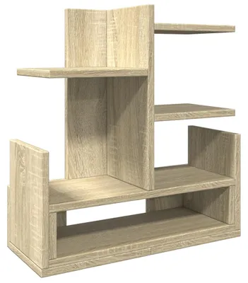 Image de vidaXL Organiseur de bureau Chêne Sonoma 49x20x52,5 cm Bois composite