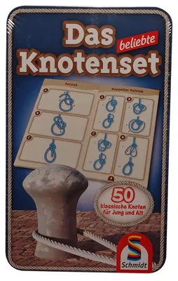 Produktbild von Knotenset Spiel Schmidt in Metalldose