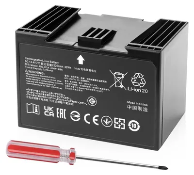 Ersatzakku für Roomba j7, i4, j8+, e5, e6, ABL-D2A, 14,4V 2220mAh