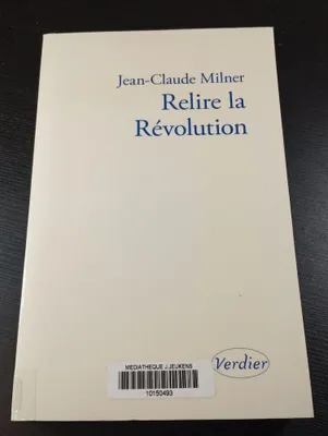 Image de Relire la révolution