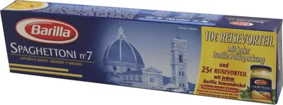 Immagine prodotto di Barilla Spaghettoni numero 7 di semola di grano duro 500g