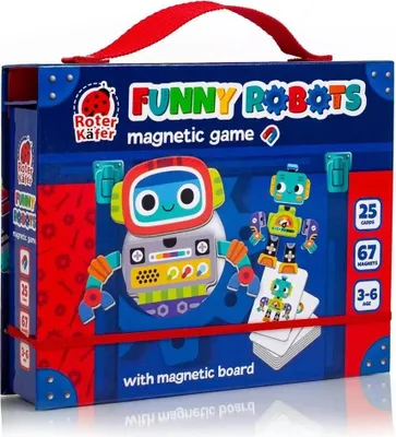 Obrázok produktu pre Magnetická Hra S Robotmi Rk2140-001
