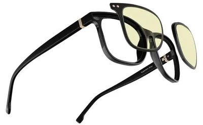 Zdjęcie produktu dla GUNNAR okulary biurowe/do gier CUPERTINO ONYX * bursztynowe/przezroczyste/słoneczne/bursztynowe MAX * BLF65/BLF35/BLF90/BLF98