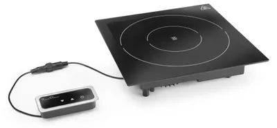 Immagine prodotto di Piastra a induzione Fine Dine 1000 W, nera, 230V/1000W, 350x397x(H)85mm