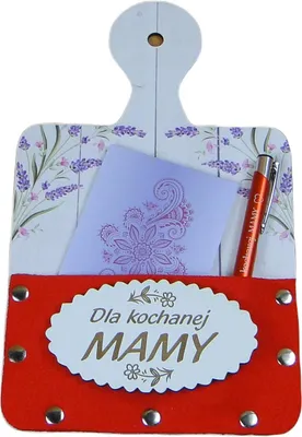Zdjęcie produktu dla deska z kieszonką Dla Mamy  25 x 15 cm   | P1387W2