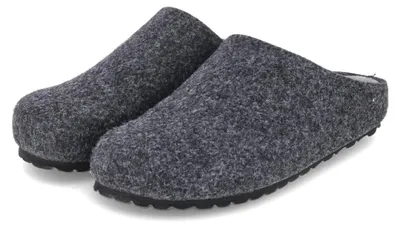 Image de Beliano, pantoufles pour hommes, couleur gris, en feutre, taille : 44
