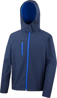 Immagine prodotto di Result Core R230M | Uomo Core Lite Hooded Soft Shell Jacket - Colore: Navy/Royal - Taglia: XL