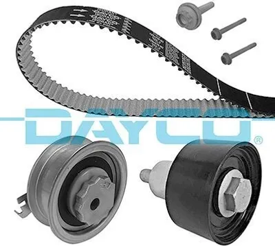 Produktbild von DAYCO Zahnriemensatz KTB819, 163 Zähne, 20mm x 1141mm, 2 Rollen, für AUDI SEAT SKODA VW Nockenwelle