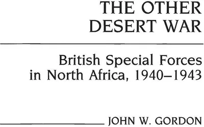 Produktbild von The Other Desert War