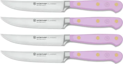 Produktbild von Wüsthof Steakmesserset 4-teilig / Steak Knife Set 4-Piece Classic Colour Purple Yam --  1061760402 – EAN 4002293130682 – Art.-Nr. 2023063220