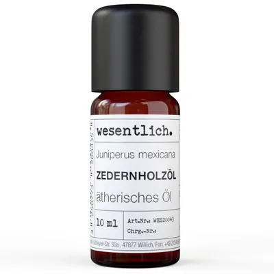 Produktbild von Zedernholzöl (10ml) - naturreines, ätherisches Öl von wesentlich