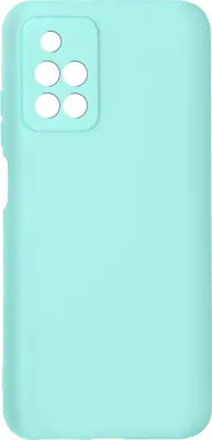 Obrázok produktu pre Avizar, čiastočne flexibilné silikónové puzdro pre Xiaomi Redmi 10 / 10 (model z roku 2022), tyrkysovej farby