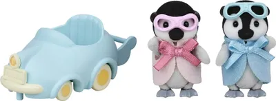 Obrázek produktu pro Sylvanian Families Baby tučňáci dvojčata s autíčkem