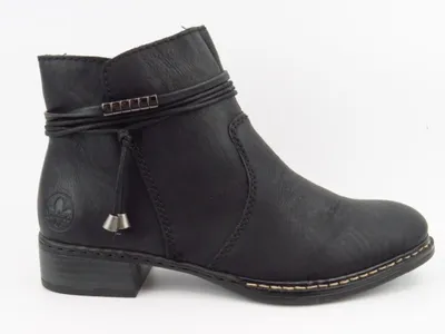 Produktbild von Rieker HWK Damen Stiefel Stiefelette Schwarz : 39