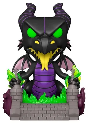 Productafbeelding van Dornröschen POP! Deluxe Vinyl Figuur Maleficent op brug, 16 cm