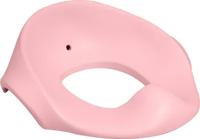 Zdjęcie produktu dla Deska sedesowa Kikkaboo Flipper, anatomiczny kształt, osłona przeciwbryzgowa, różowe uchwyty boczne