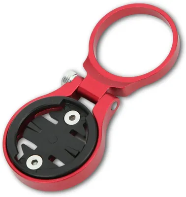 Image de Support pour ordinateur de vélo, pour guidon - Aluminium - Rouge