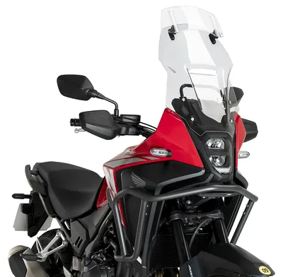 Obrázok produktu pre PUIG 22022W cestný štít s deflektorom, vhodný pre HONDA NX500, priehľadný