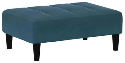 Immagine prodotto di vidaXL Sgabello Blu 77x55x31 cm Velluto