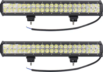 Immagine prodotto di Greenmigo 2X 126W LED luce di lavoro bianco 12V 24V riflettore luce di lavoro bar faro luce di lavoro offroad luce di lavoro per trattore