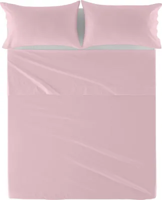 Immagine prodotto di Lenzuolo di sopra HappyFriday Basic Rosa chiaro 180 x 270 cm