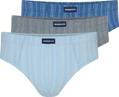 Imagen del producto de Paquete de 3 calzoncillos clásicos Henderson, 100% algodón, de varios colores, talla XL