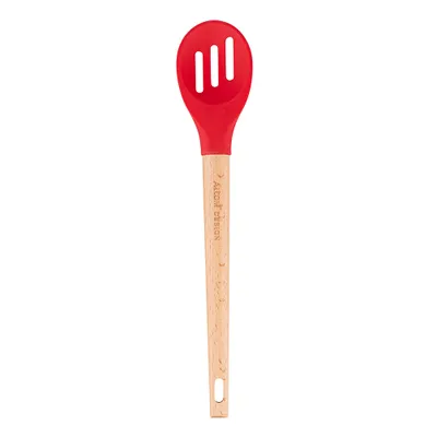 Produktbild von Küchenlöffel Silikon Silikonlöffel Löffel Esslöffel Kochlöffel Rot 34 cm