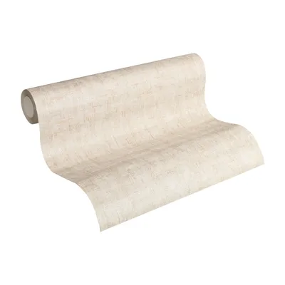Produktbild von Unitapete Creme Vliestapete 322612 Wandtapete einfarbig A.S. Création Tapete