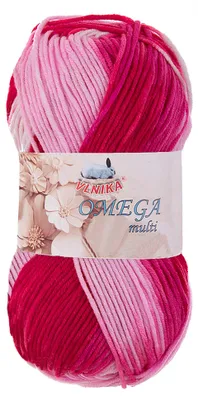 100g Strickgarn Omega multi Häkelgarn Acrylwolle Klassikgarn Wolle