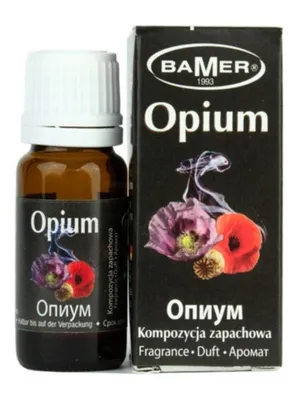 Image de BAMER | Huile parfumée en flacon en verre 7 ml – Parfum opium – Parfum d'ambiance et aromathérapie – Idéal pour les bâtonnets parfumés, complément de massage