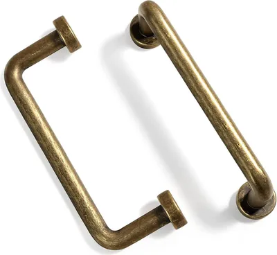 Produktbild von Goldene Möbelgriffe - 6 Stück - Möbelgriffe
