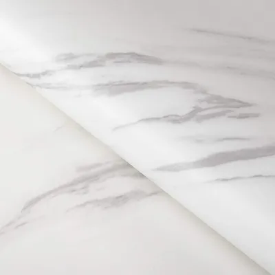 Produktbild von Möbel-Folie Selbstklebend Marmor Wasserfest Weiß-Grau 60x500cm