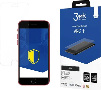 Image de 3mk Film de protection d'écran ARC+ pour Apple iPhone SE 2020/2022 0,17mm Self-Heal