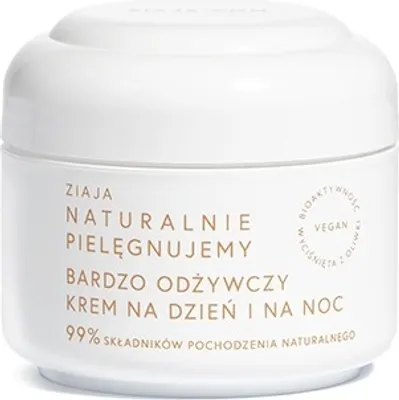 Zdjęcie produktu dla Ziaja Naturalnie Pielęgnujemy Odżywczy krem na dzień i na noc, 50 ml