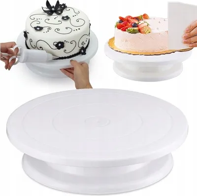 Produktbild von Patera Na Ciasto Obrotowa Na Tort Talerz Obrotowy Do Dekorowania 27,5 Cm