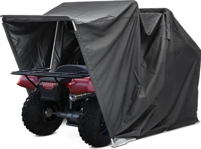 Immagine prodotto di Tenda garage / garage pieghevole per moto e quad/ATV XXXL nero