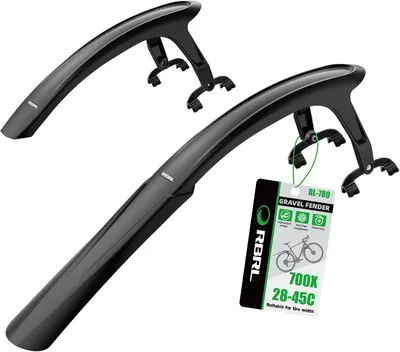 Productafbeelding van Spatbordenset gravel en racefiets - Snelsluiting - 28-45 mm