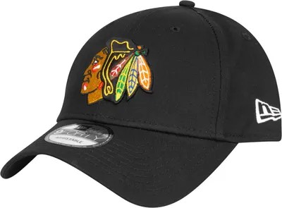 Produktbild von New Era NHL 9FORTY Cap Chicago Blackhawks Logo black