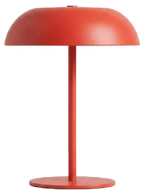Produktbild von Luxus Europe - Tischlampe Claire Terrakotta-Rosa - Kabellose LED-Tischlampe für den Innenbereich – USB-C wiederaufladbar