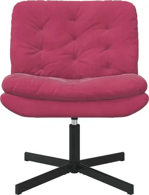 Zdjęcie produktu dla vidaXL Obrotowy fotel relaksacyjny w kolorze czerwonego wina 63 x 75 x 76 cm aksamitny