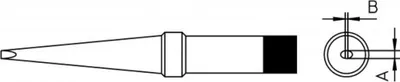 Obrázek produktu pro Weller Tools SPITZE PTM7 - Lötspitze PT M7 3.2 mm meißelfoermig lang
