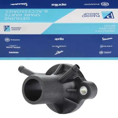 Produktbild von Thermostatgehäuse Deckel Original Piaggio OE 123456 passend für Piaggio Beverly 125 200 250 X8 X9 Xevo