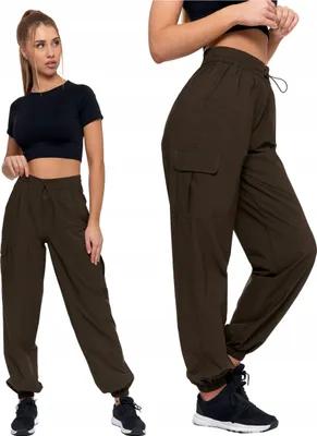 Productafbeelding van Damesbroek met hoge taille, los model, joggingbroek, comfortabel, modieus, merk MORAJ