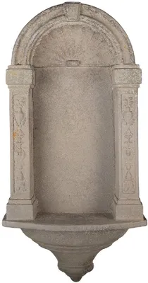 Obrázok produktu pre Clayre & Eef 5Y1420 Nástenná dekorácia – svietnik, sivá, 39 x 13 x 78 cm